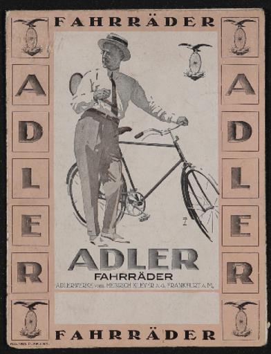 Adler Faltblatt 1926