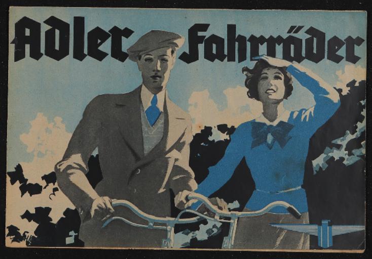 Adler Faltblatt 1934