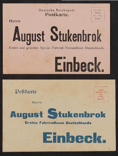 August Stukenbrok Beilagen 1904