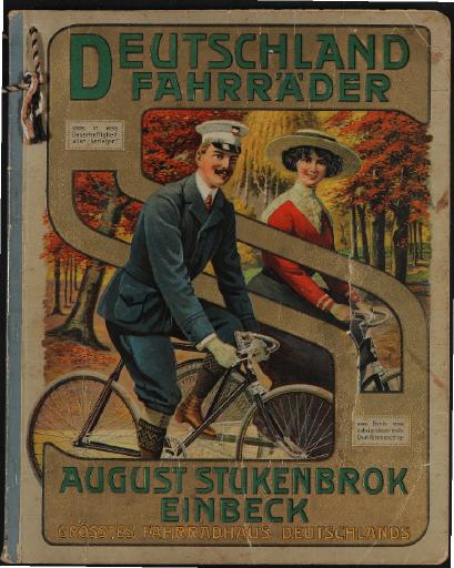 Deutschland Fahrräder, August Stukenbrok Katalog 1913