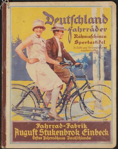 Deutschland Fahrräder, August Stukenbrok Katalog 1927
