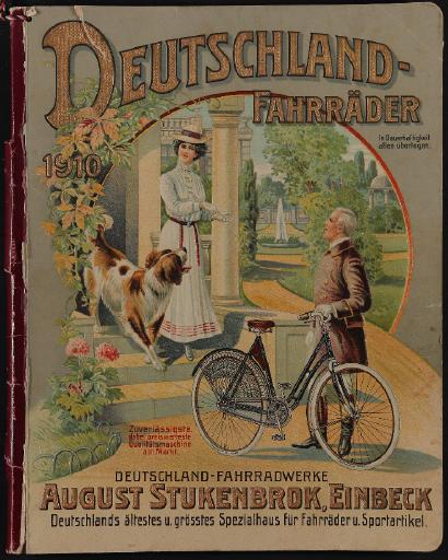 Deutschland-Fahrräder August Stukenbrok Katalog 1910 - Velopedia