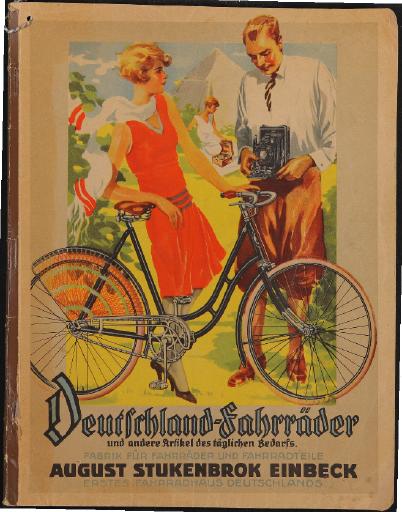 Deutschland-Fahrräder August Stukenbrok Katalog 1930