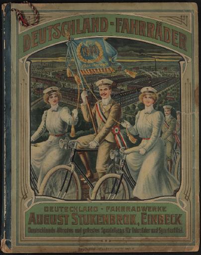 Deutschland Fahrrader August Stukenbrok Katalog 1909 Velopedia