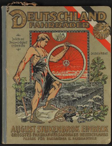 Deutschland-Fahrräder, August Stukenbrok Katalog 1915