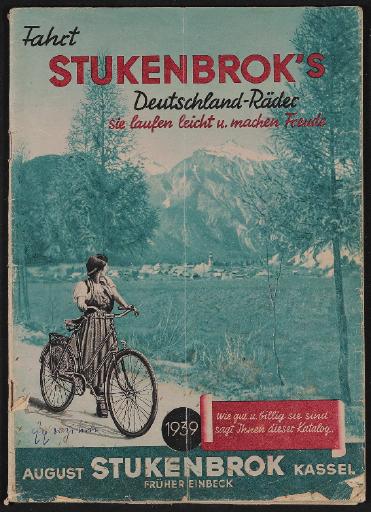 Stukenbrok s Deutschland-Räder Katalog 1939