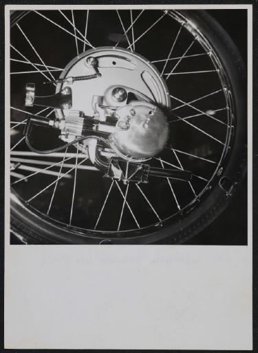 BSA Winged Wheel Foto 50er Jahre