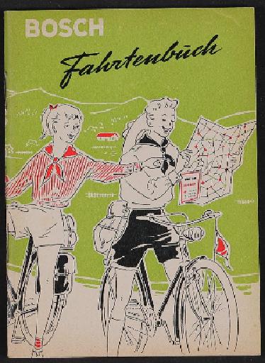 Bosch Radlicht Fahrtenbuch 1950er Jahre
