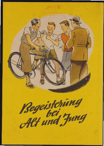Bosch Radlicht Werbe-Aufsteller für Händler 1950er Jahre