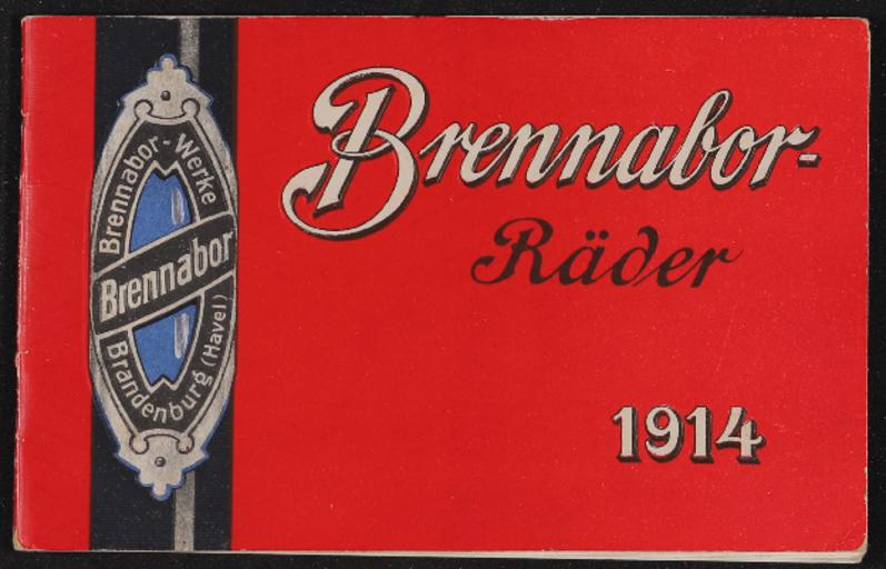 Brennabor Räder Katalog 1914