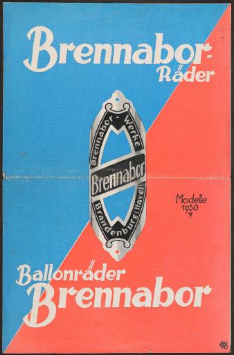 Brennabor, Faltblatt 1930