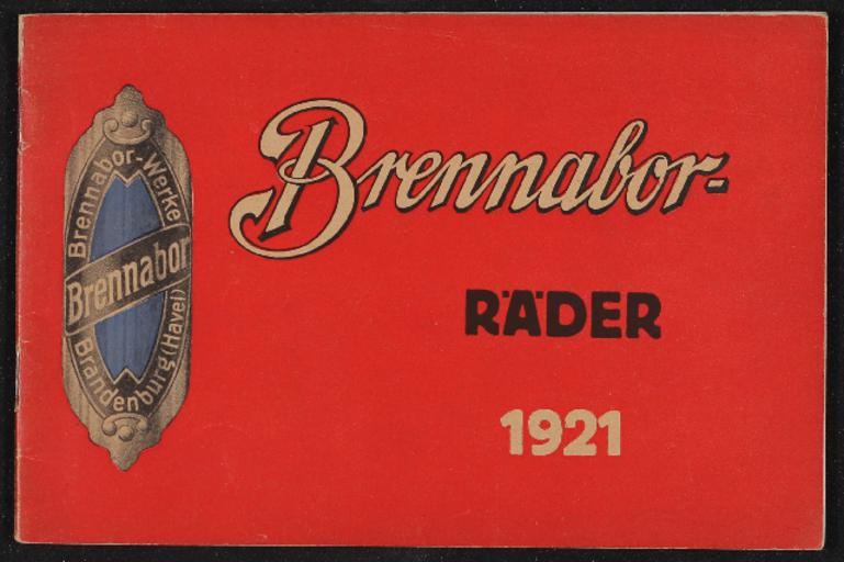 Brennabor-Räder Gebr. Reichstein Katalog 1921
