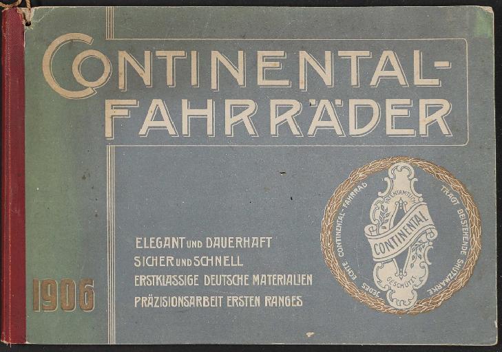 Continental Katalog 1906