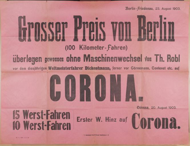 Corona Plakat3 23.8.1903
