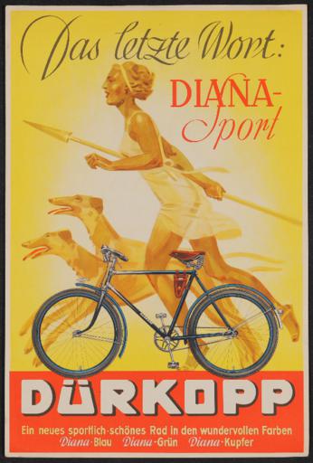 Dürkopp  Diana-Sport Werbeblatt 1937