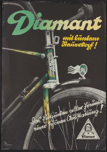 Diamant, Werbeblatt 1936