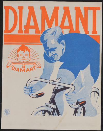 Diamant-Elite AG Qualitäts-Halbrenner Werbeblatt 1930er Jahre