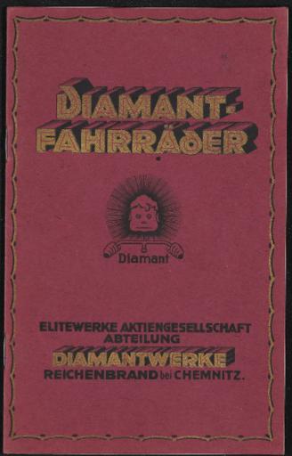 Diamant-Fahrräder Katalog 1920 1921