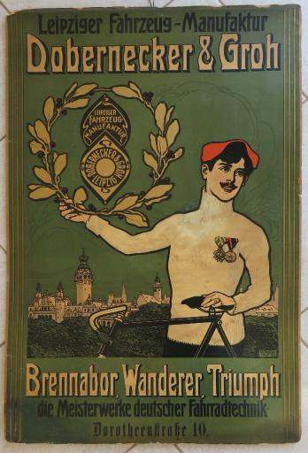 Dobernecker und Groh Plakat 1910er Jahre