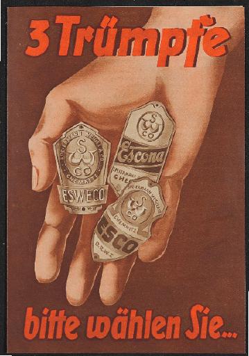 ESWECO Markenfahrräder Faltblatt 1937