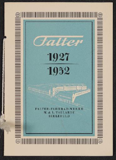 Falter Firmenchronik 1952