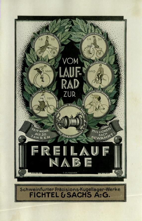 F&S Vom Laufrad zur Freilaufnabe 1925