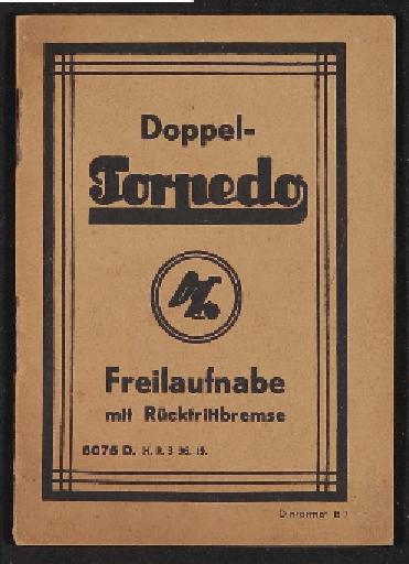 Fichtel u. Sachs Doppel-Torpedo Infoheft 1936
