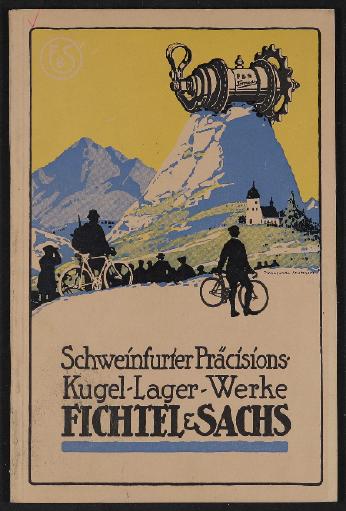 Fichtel u. Sachs Naben Katalog 1915