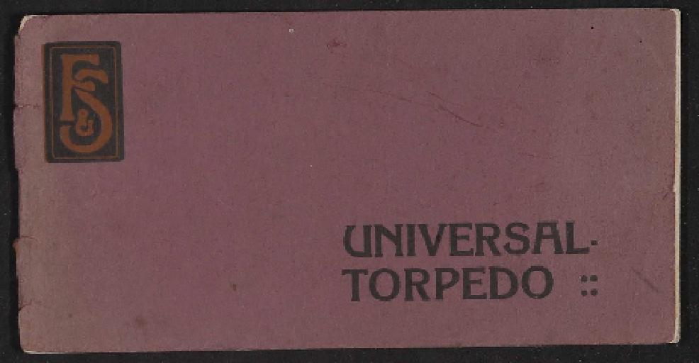 Fichtel u. Sachs Universal Torpedo 4 Gang Nabe Nabe Informationsbroschüre 1910er Jahre