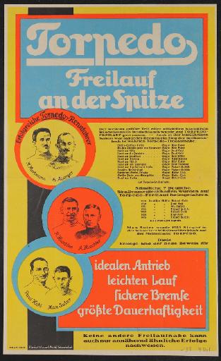 Fichtel u. Sachs Werbeblatt 1925
