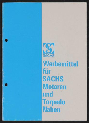Fichtel u. Sachs Werbemittel für Händler Katalog 1960er Jahre