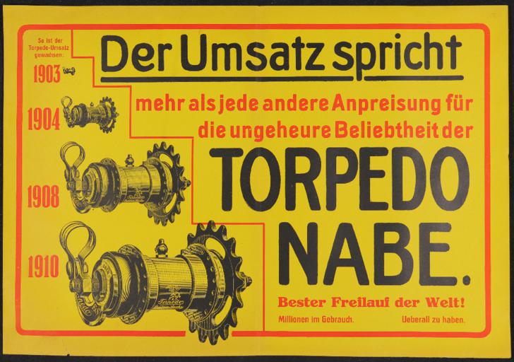 Torpedo Nabe  Plakat 1920er Jahre