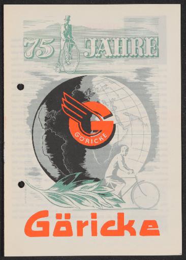 Göricke Katalog 1949