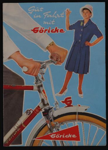 Göricke Markensporträder Faltblatt 1960er Jahre
