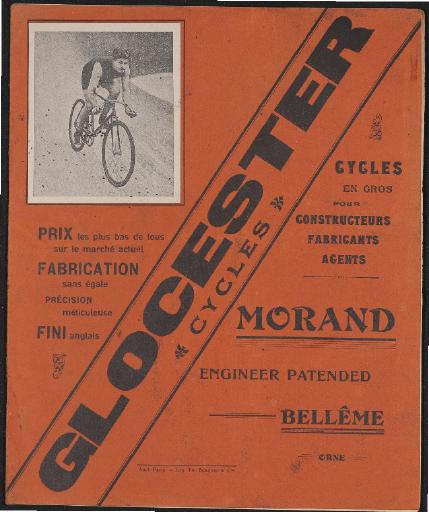 Glocester Cycles Katalog 1910er Jahre