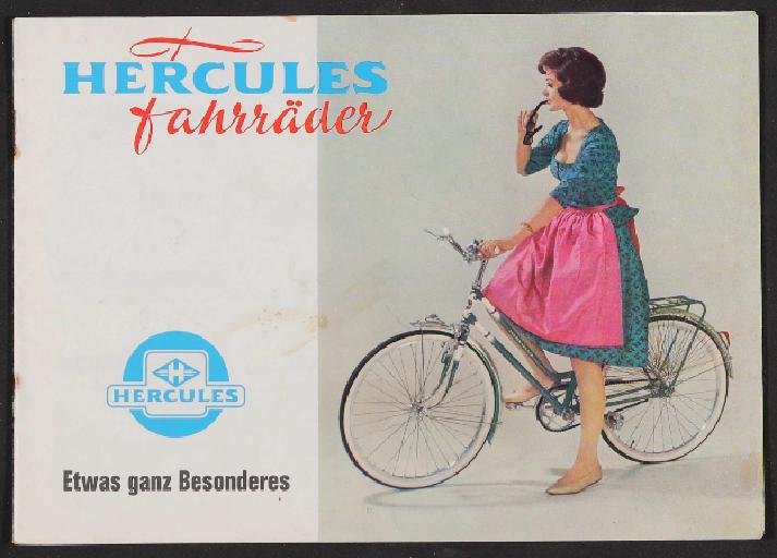 Hercules Fahrräder, Katalog 1960er Jahre