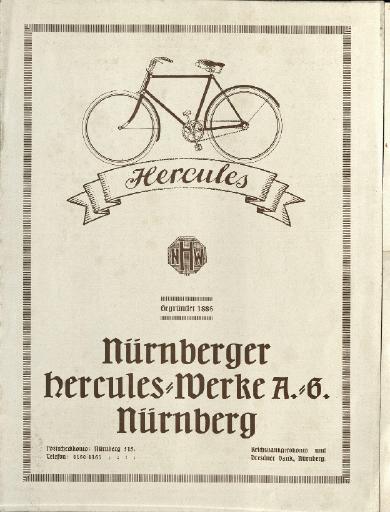 Hercules Katalog 1920er Jahre - 3