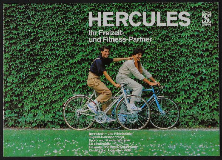 Hercules Katalog 1980er Jahre