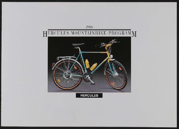 Hercules Mountainbike - Programm 1988