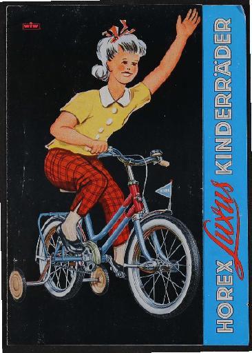 Horex Kinderräder Prospekt 1960er Jahre