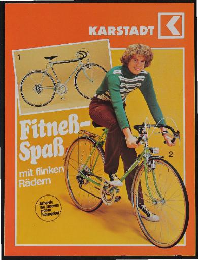Karstadt Fahrräder Faltblatt 1977