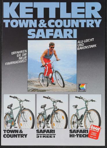 Kettler Town Country Safari Faltblatt 1987