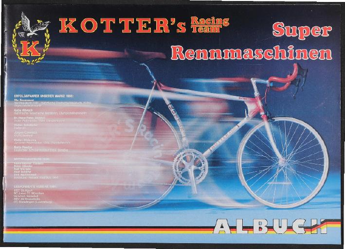 Kotters Racing Team Albuch Katalog  1987