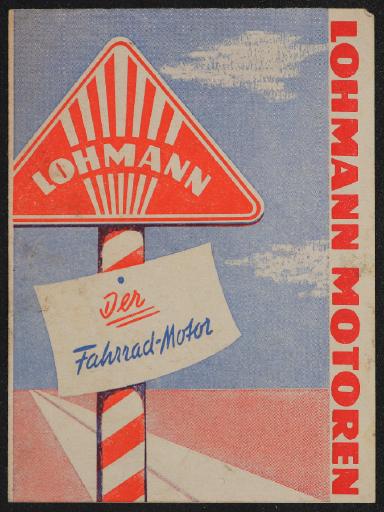Lohmann Fahrrad-Motor Faltblatt 1951