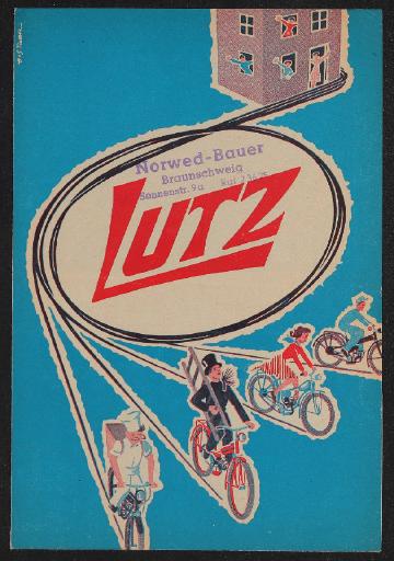 Lutz-Modelle 1953 Faltblatt 1953