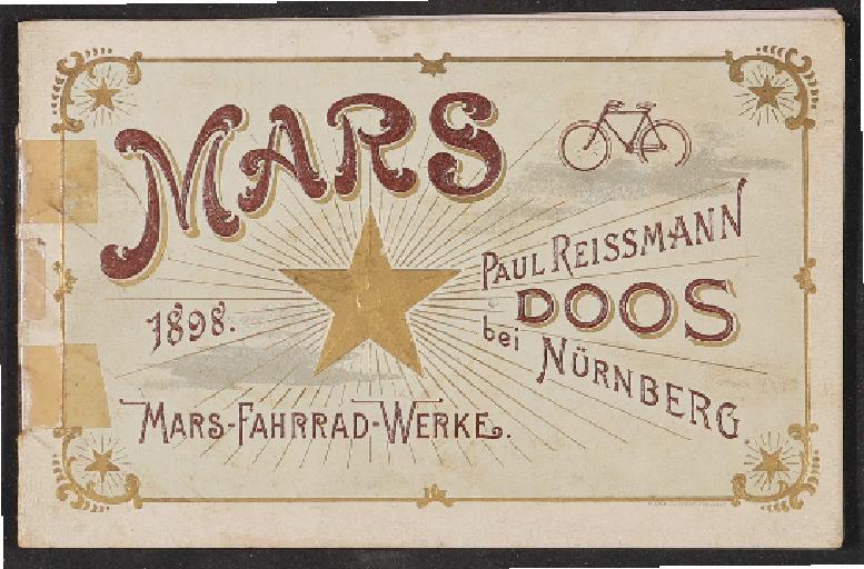 Mars Fahrrad Werke Katalog 1898