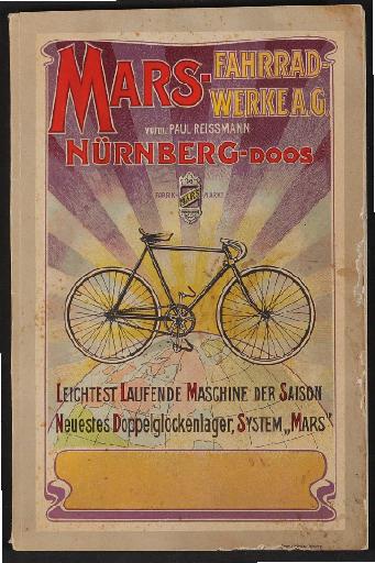 Mars-Fahrradwerke AG, Katalog 1902