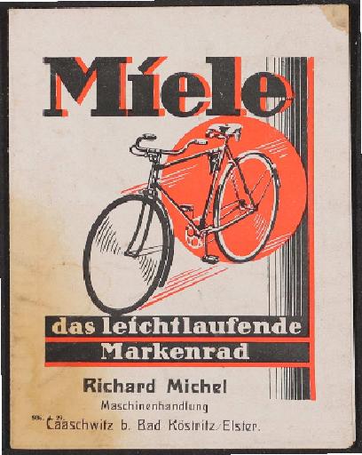 Miele Faltblatt 1929