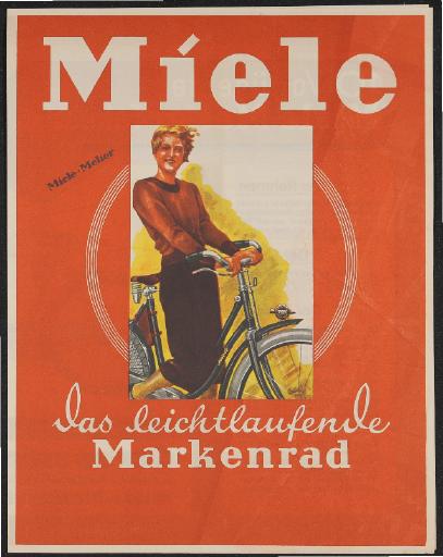 Miele Markenrad Prospekt 1933
