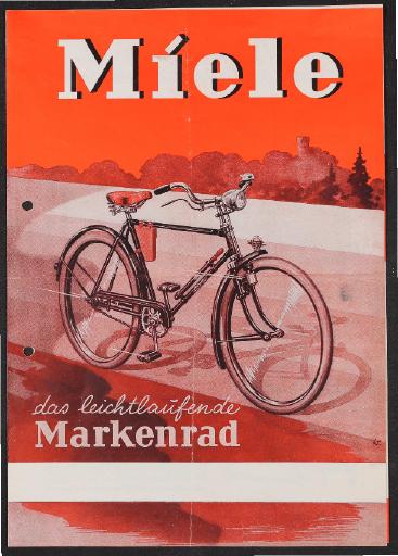 Miele Markenrad Prospekt 1949
